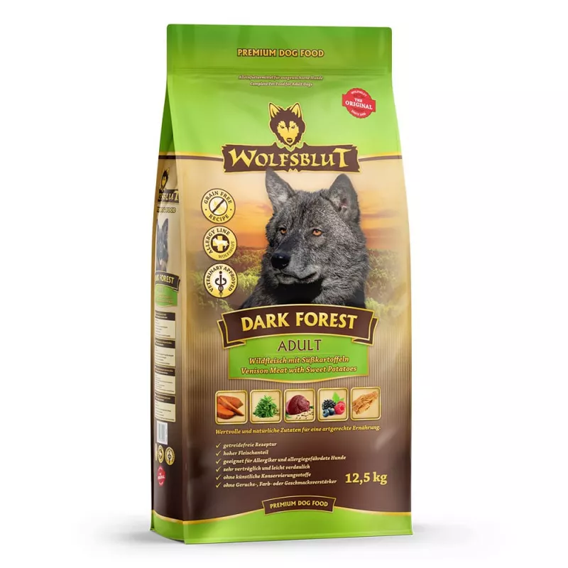 Dark Forest Adult - Wild mit Süßkartoffel 12,5 kg